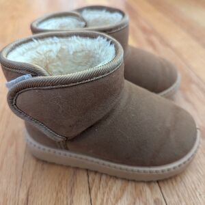 Cozy Tan Baby Boots